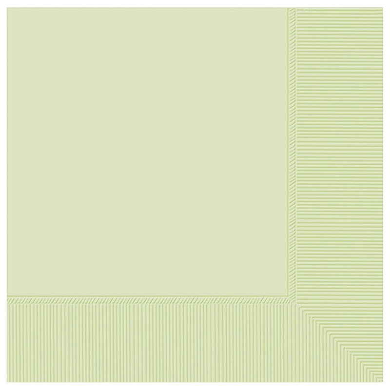 Leaf Green 2 Ply Beverage Napkin 50 ct
