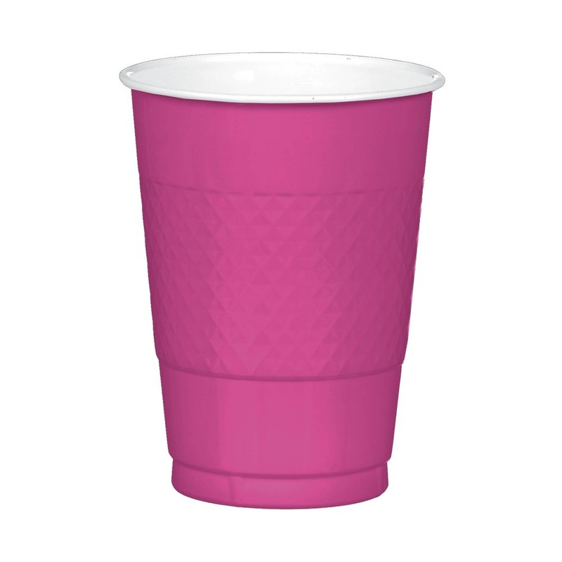 Magenta 16 oz Plastic Cup 20 ct