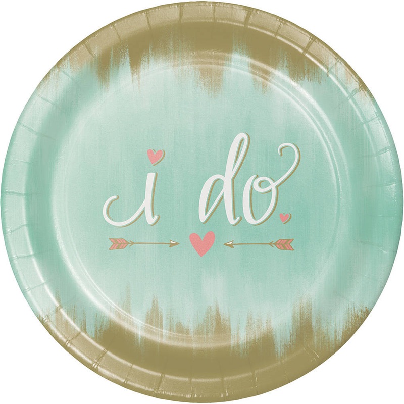 Mint To Be Banquet Plates (8ct)