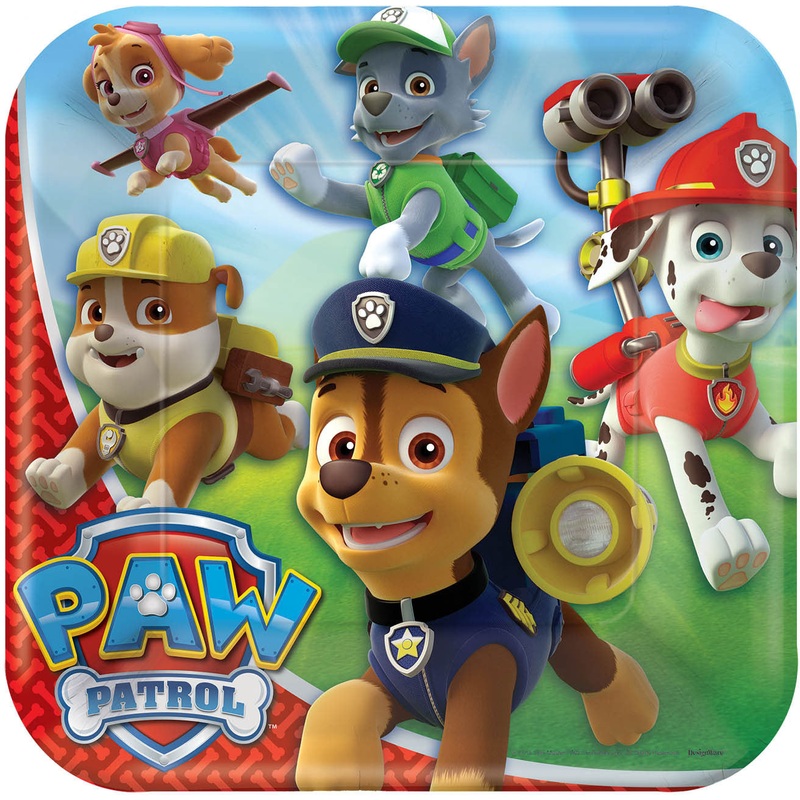 Paw Patrol Dinner Plates (8ct)