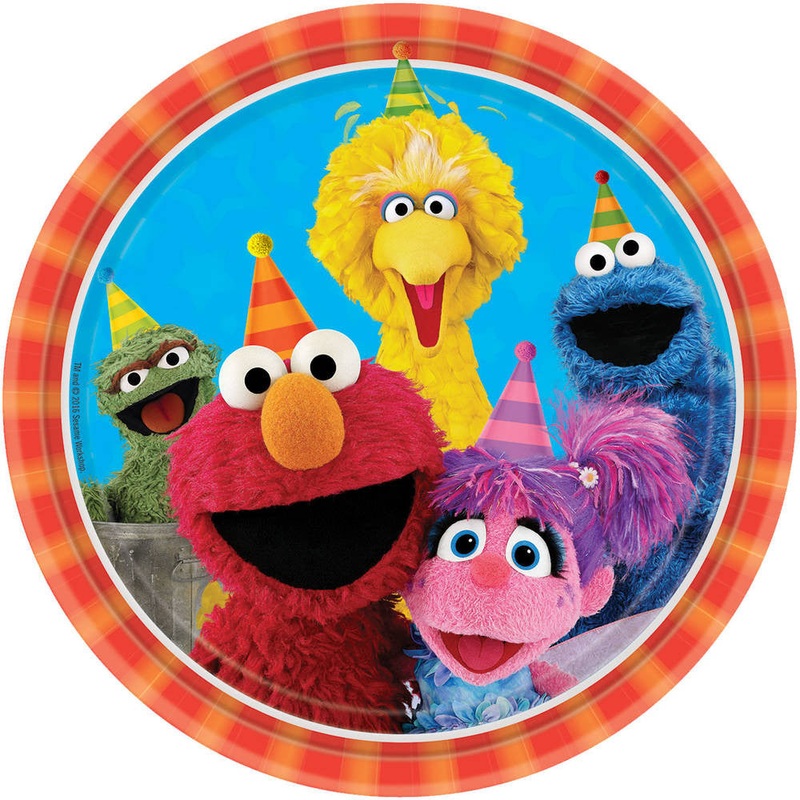 Sesame Street Dinner Plates (8 ct)