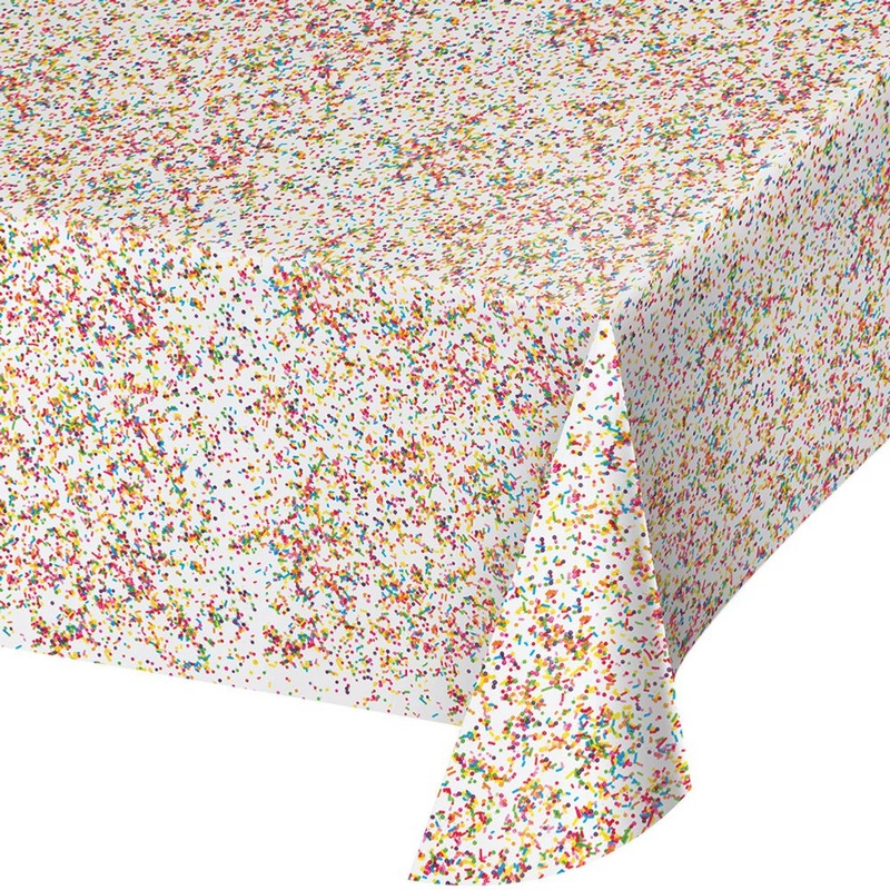 Sprinkles Plastic Tablecover