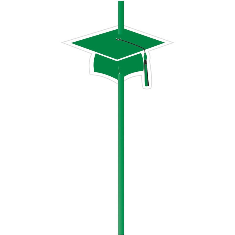 Straws w/ Attachments, Grad, Green