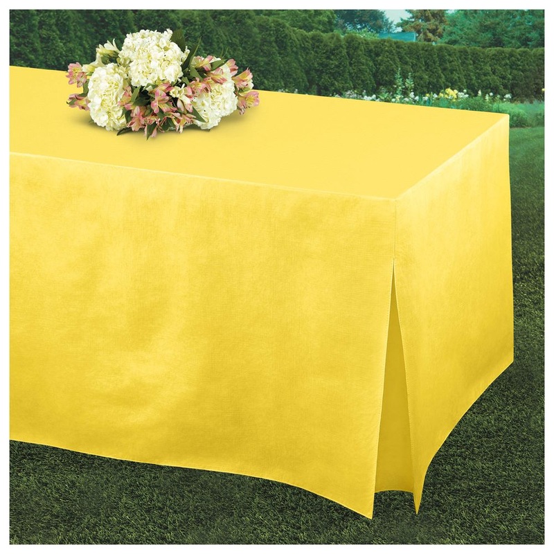 Yellow Sunshine Table Fitter 31" X 72"