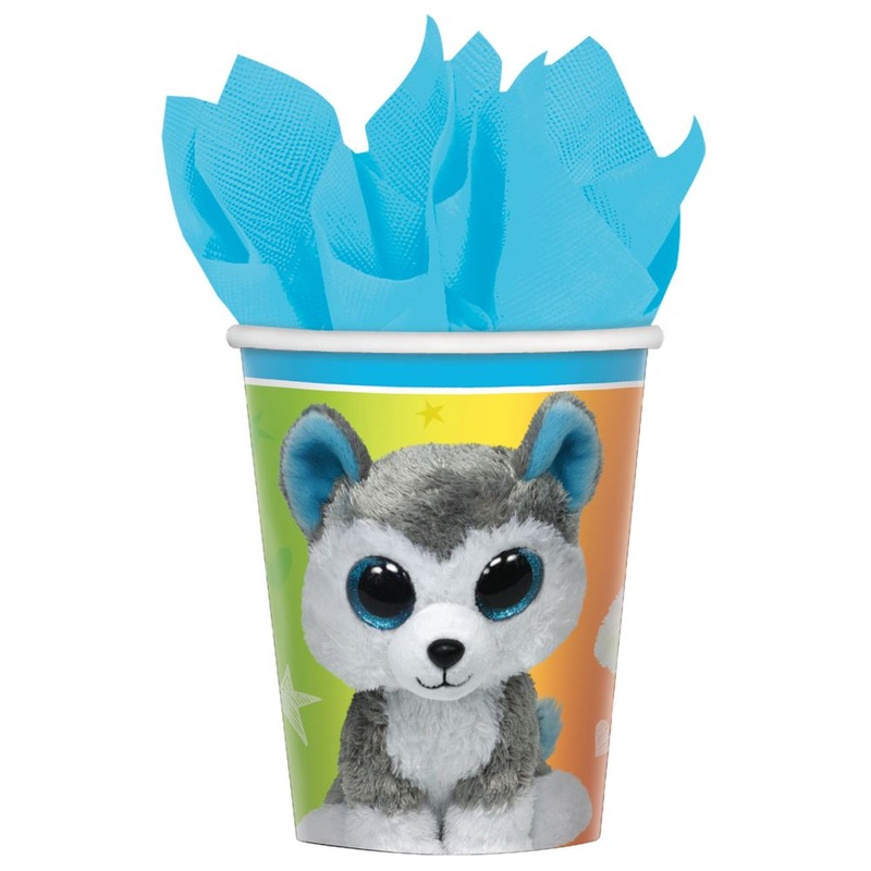Beanie Boos 9oz Paper Cups (8 ct)