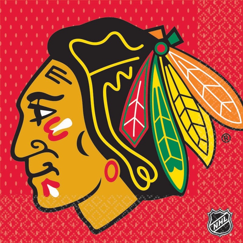 Chicago Blackhawks Luncheon Napkins (16ct)