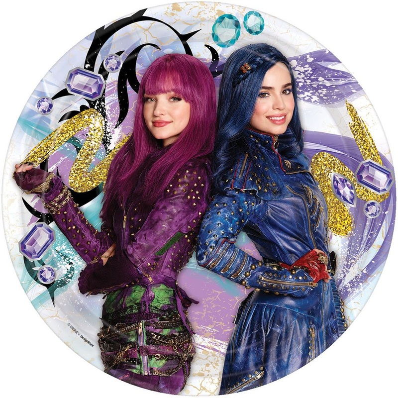 Descendants 2 Paper Dinner Plates (8 ct)