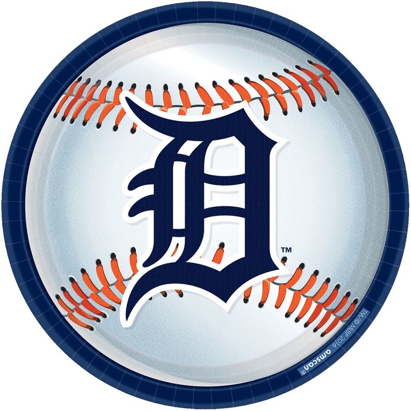 Detroit Tigers Dinner Plates (8 ct)