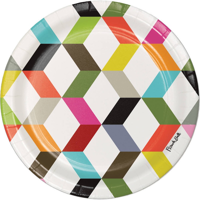 French Bull Ziggy Dessert Plates (10ct)