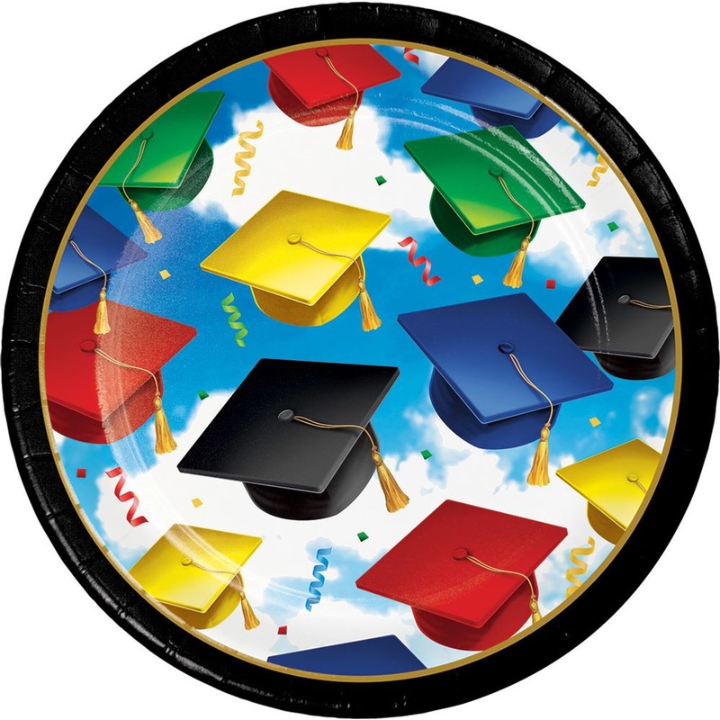 Grad Celebration Dessert Plates (8 ct)