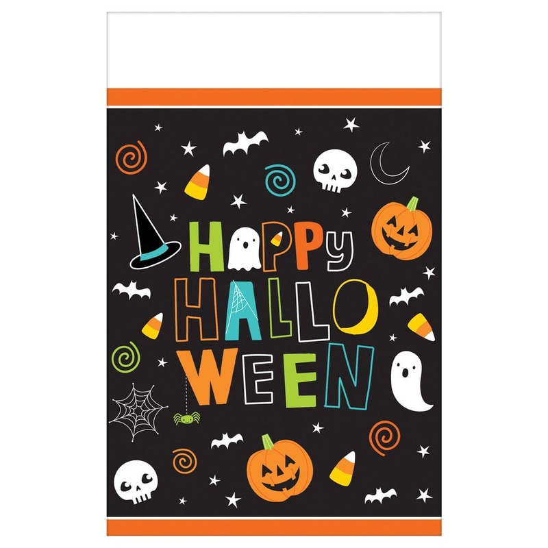 Hallo-ween Friends Plastic Tablecovers (3 ct)