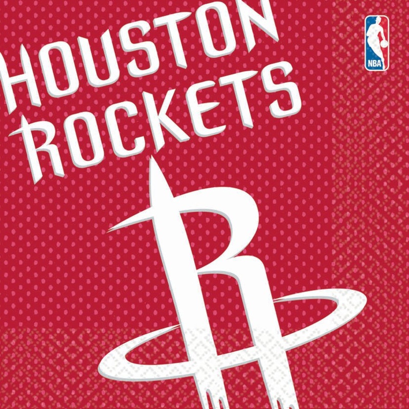Houston Rockets Luncheon Napkins (16ct)