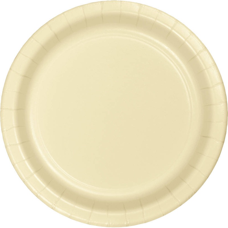 Ivory Banquet Plates (24ct)