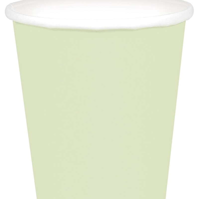 Leaf Green 9 oz Paper Cup 20 ct