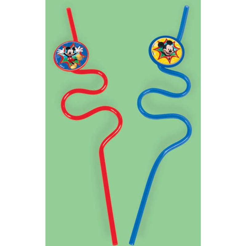 Mickey Fun and Friends Straw