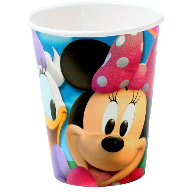 Minnie Mouse 9 oz Paper Cups