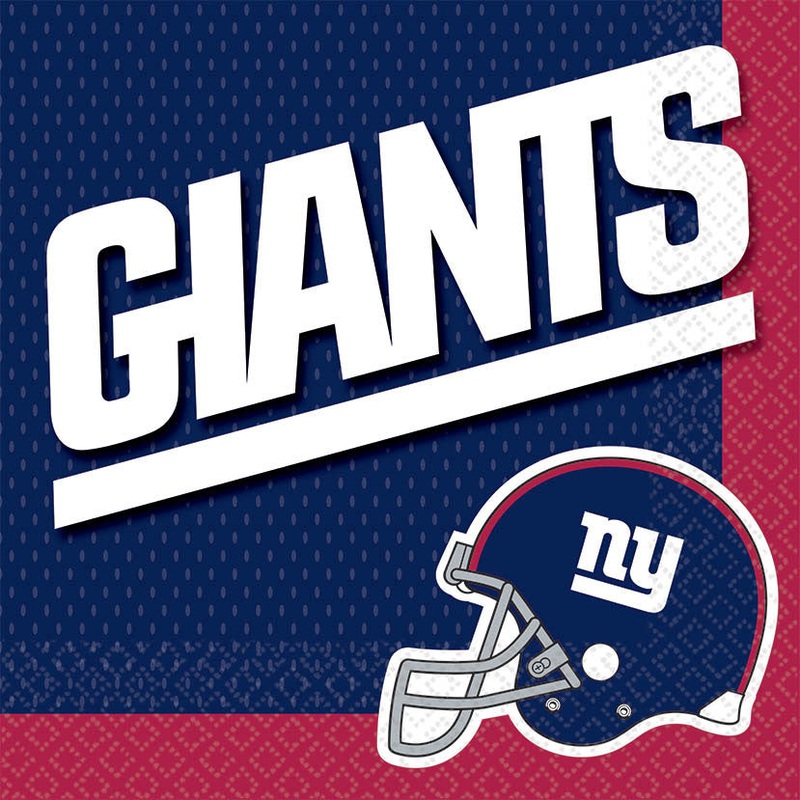 New York Giants Luncheon Napkins (16ct)