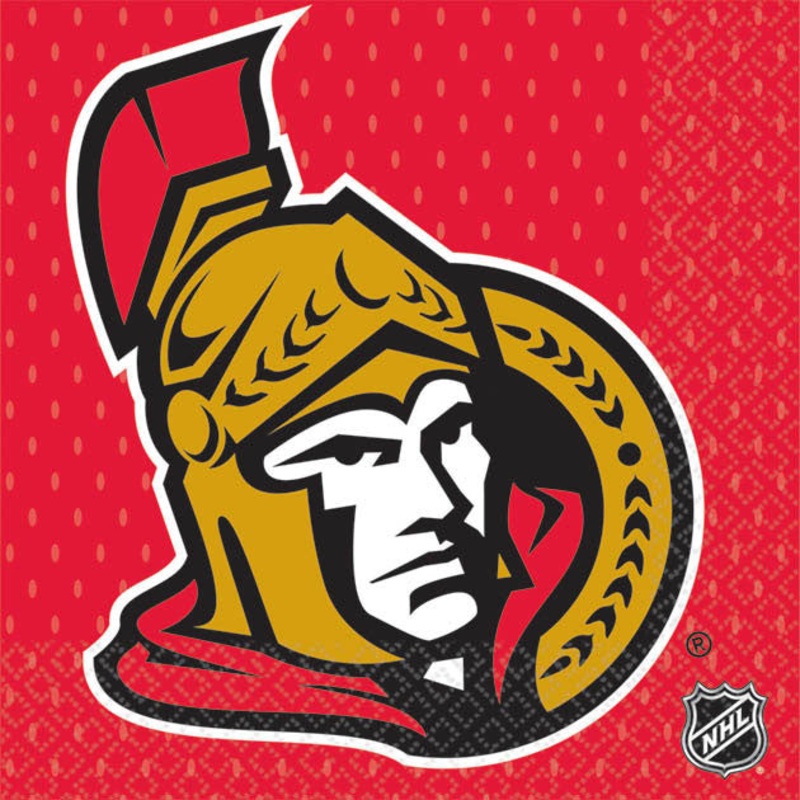 Ottawa Senators Beverage Napkins (16ct)