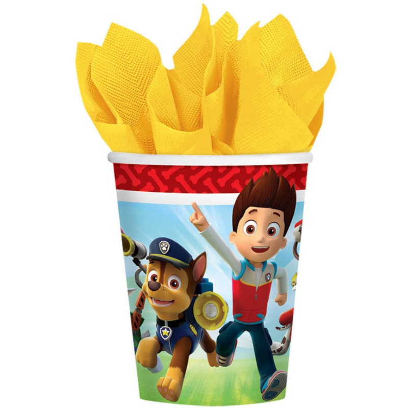 Paw Patrols 9oz Paper Cups (8ct)