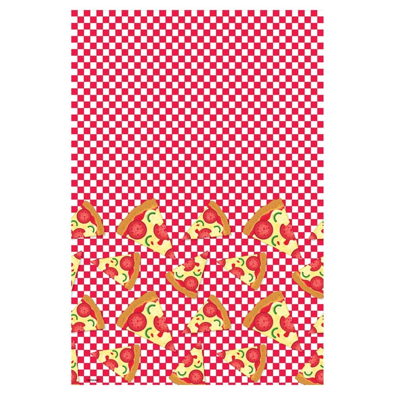 Pizza Party Paper Tablecover
