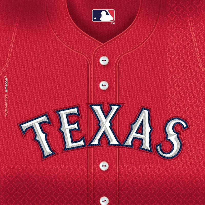 Texas Rangers Luncheon Napkins (36ct)