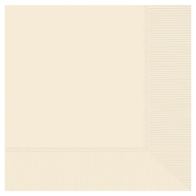 Vanilla Creme 2-Ply Luncheon Napkin (40ct)