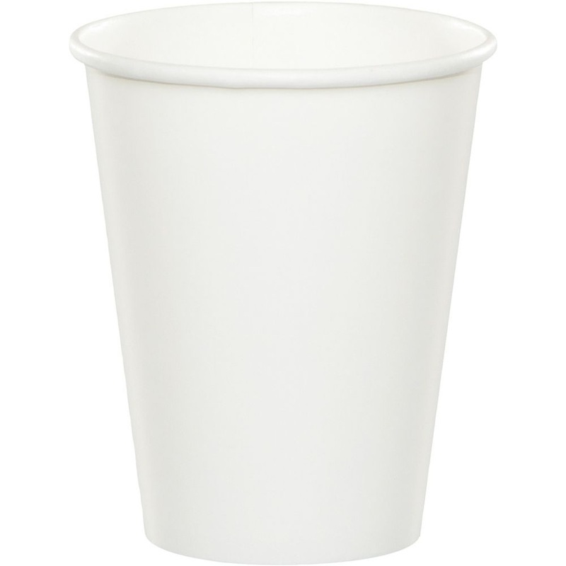 White 9oz Paper Cups