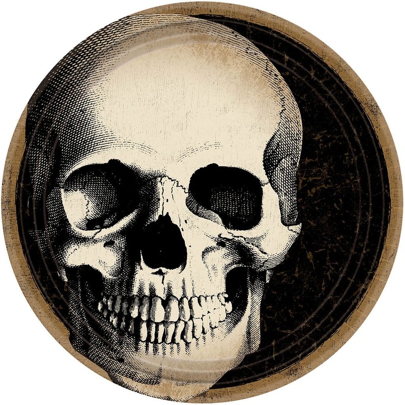 Boneyard Paper Dinner Plates (60 ct)