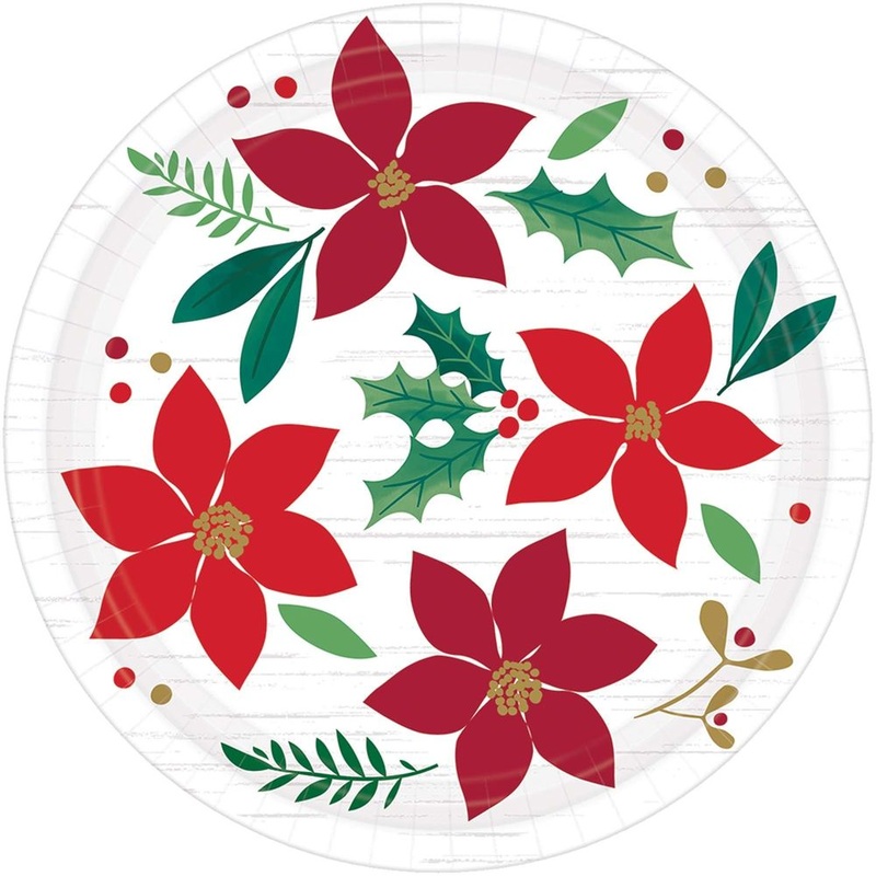 Christmas Wishes Dessert Plates (8 ct)