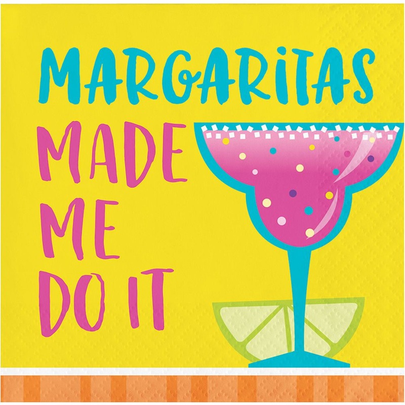 Cocktail Fun Beverage Napkins (16 ct)