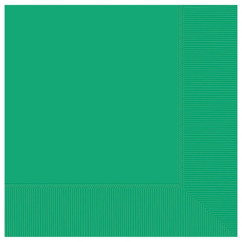 Festive Green 3 Ply Luncheon Napkin 50 ct