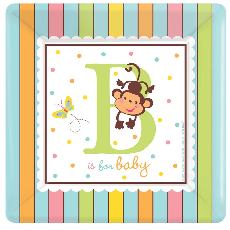 Fisher Price ABC Dessert Plates (18ct)