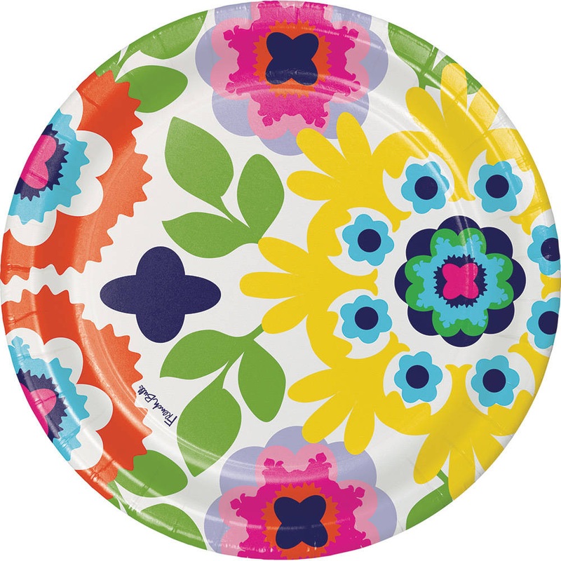 French Bull Tropicana Banquet Plates (10ct)