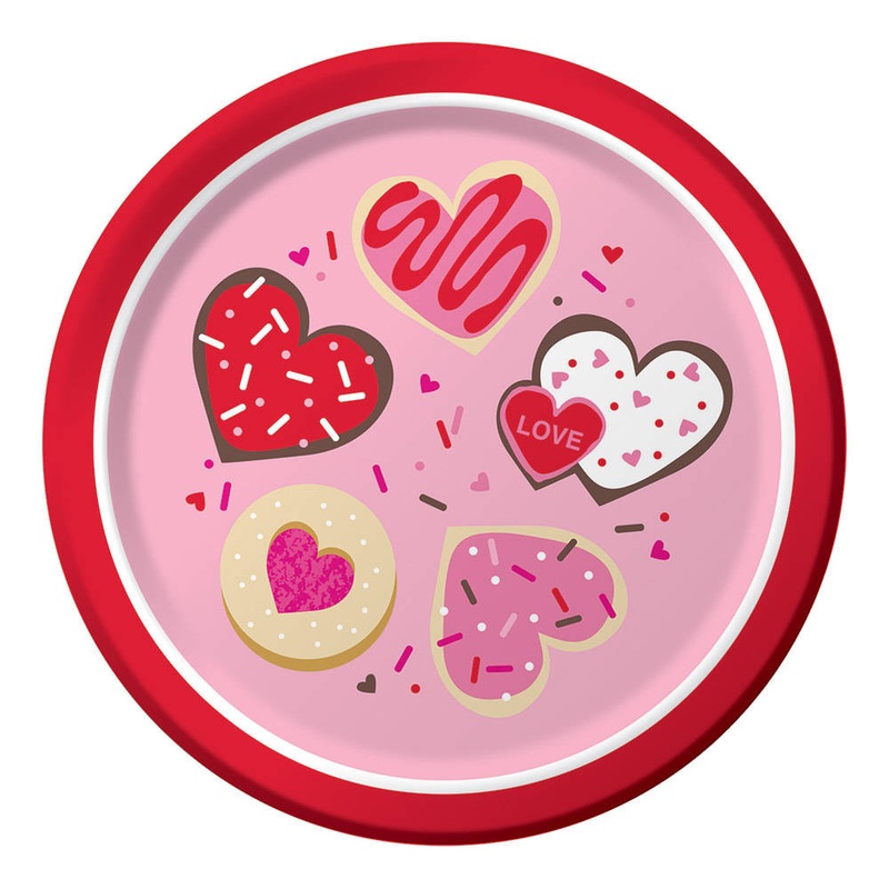 Frosted Fun Dessert Plates (8 ct)