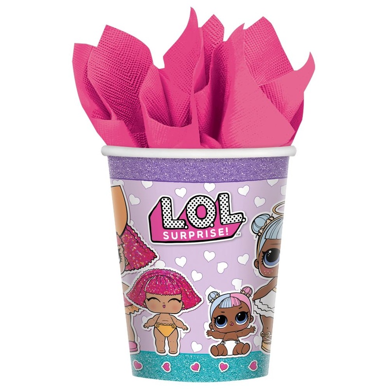 Lol Surprise! 9oz Paper Cups (8 ct)