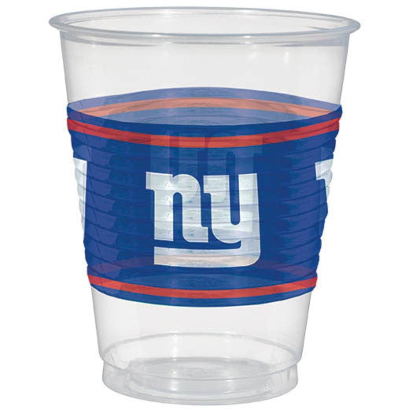 New York Giants 16oz Plastic Cups (25ct)
