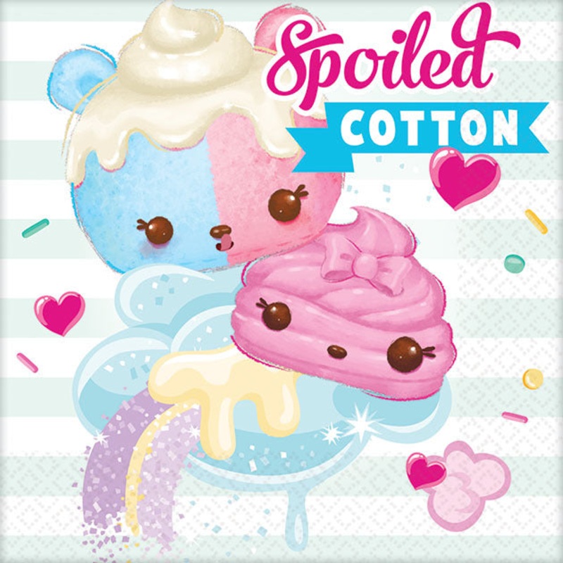 Num Noms Beverage Napkins (16 ct)