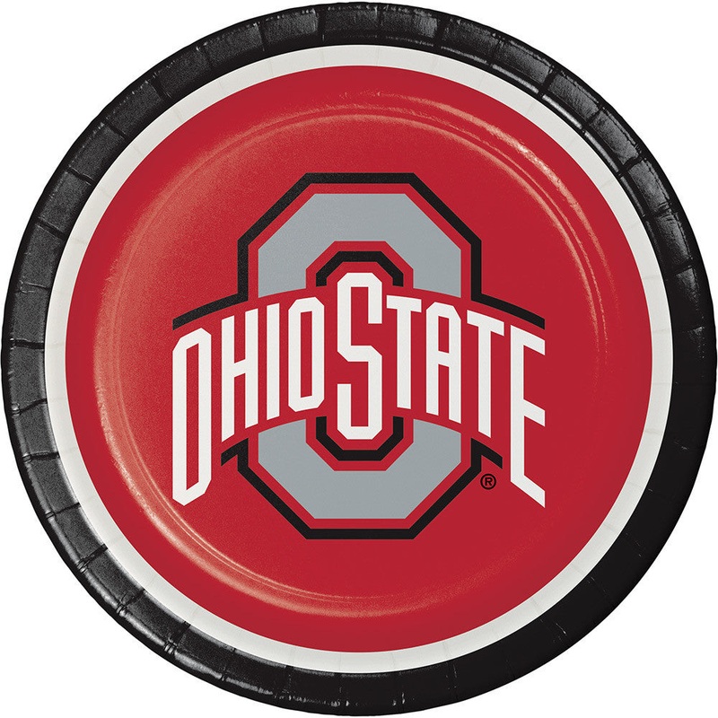 Ohio State University Dinner Plates (8ct)