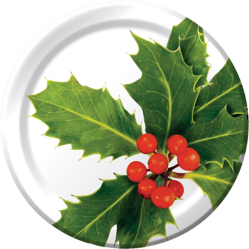 Scarlet Jubilee Dessert Plates (8ct)