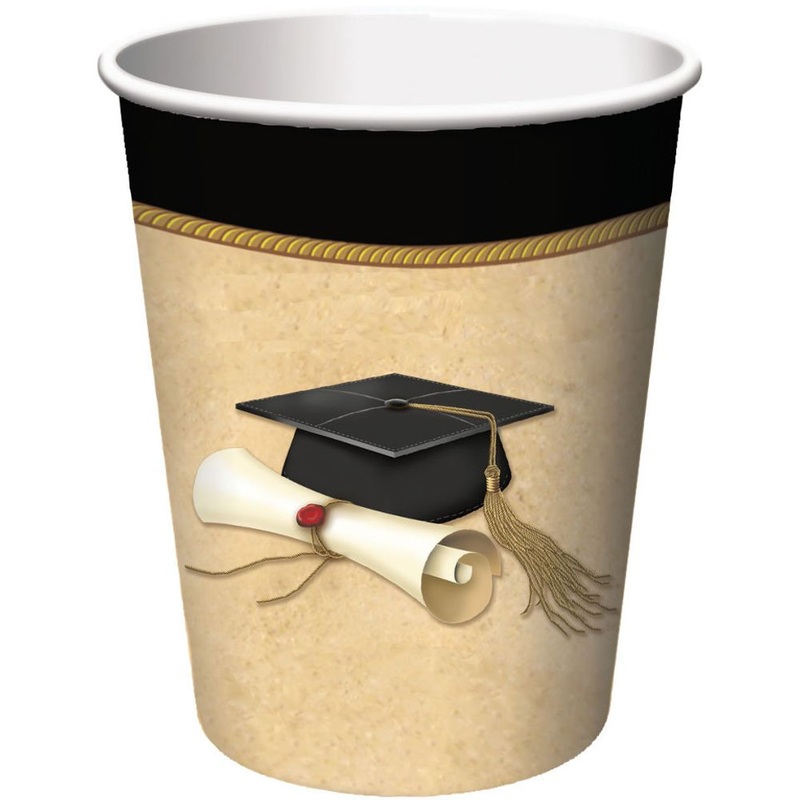 Sophisticate Grad 9oz Cups (8ct)