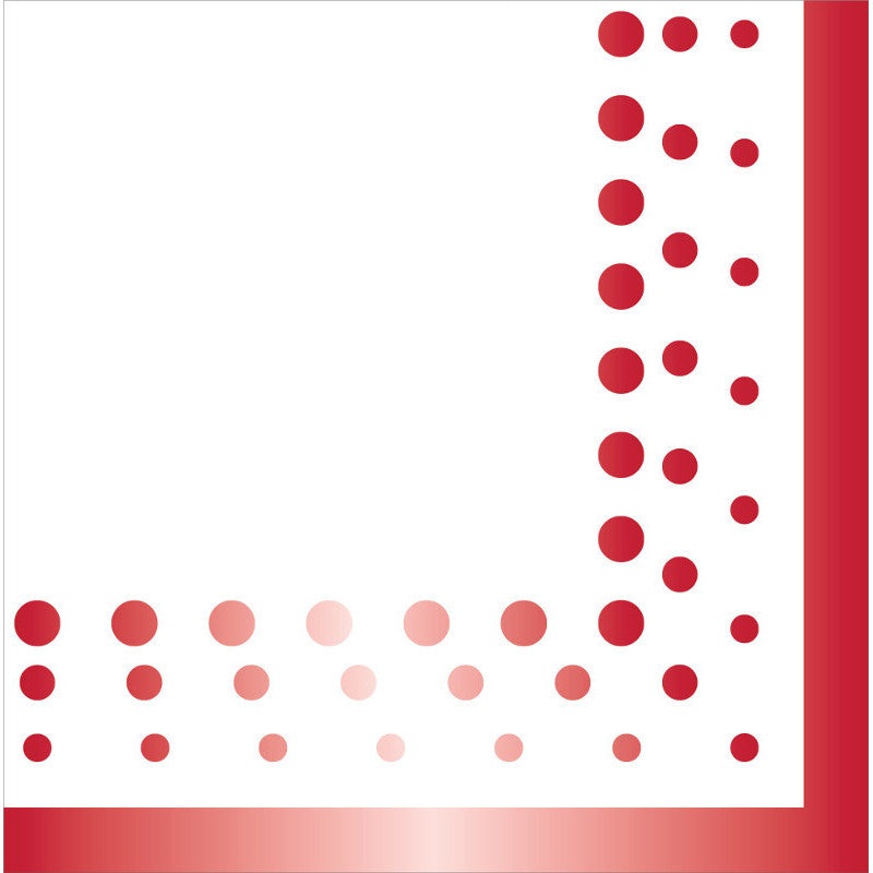 Sparkle and Shine Ruby Luncheon Napkins (16ct)