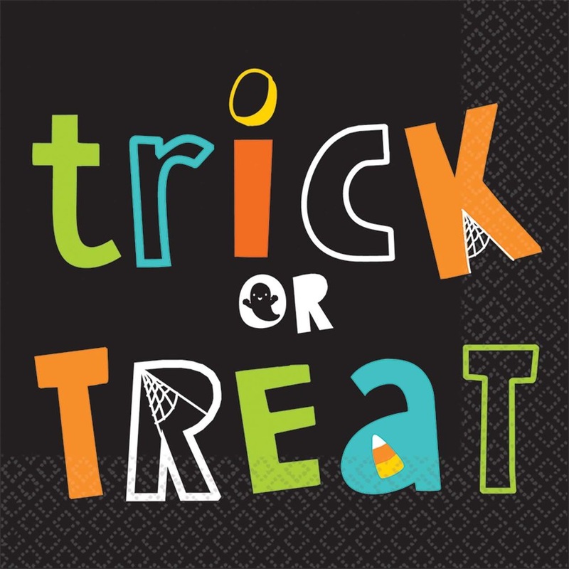 Trick or Treat Luncheon Napkins (16 ct)