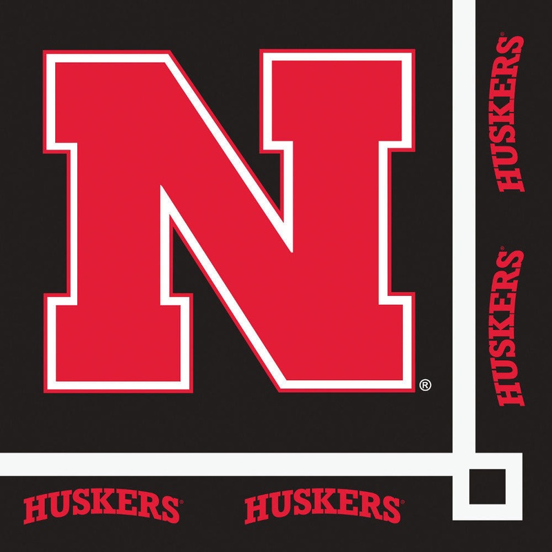 University of Nebraska Beverage Napkins (20ct)