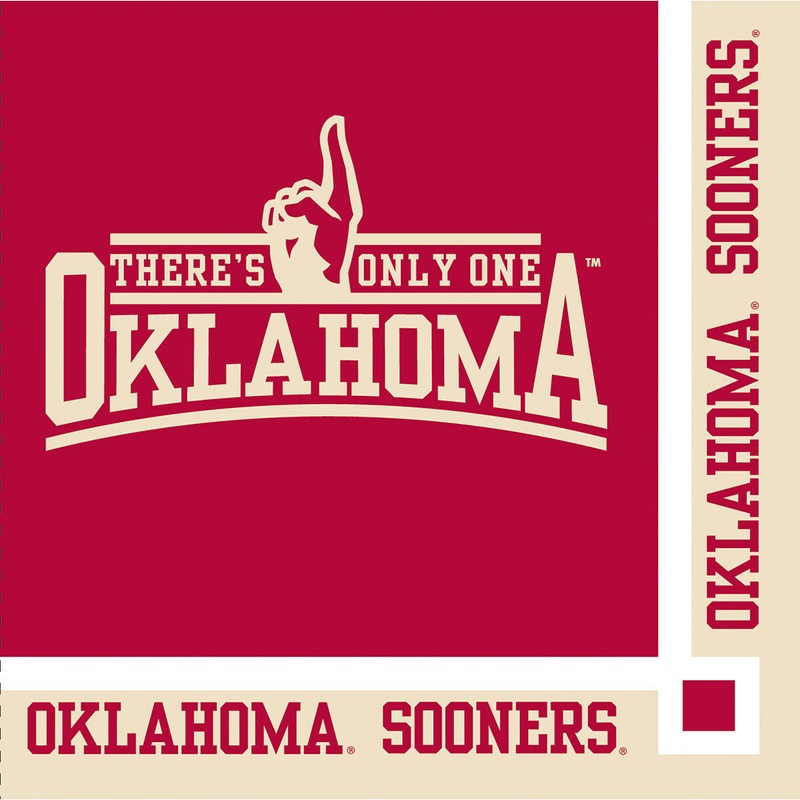 University of Oklahoma Beverage Napkins (20ct)
