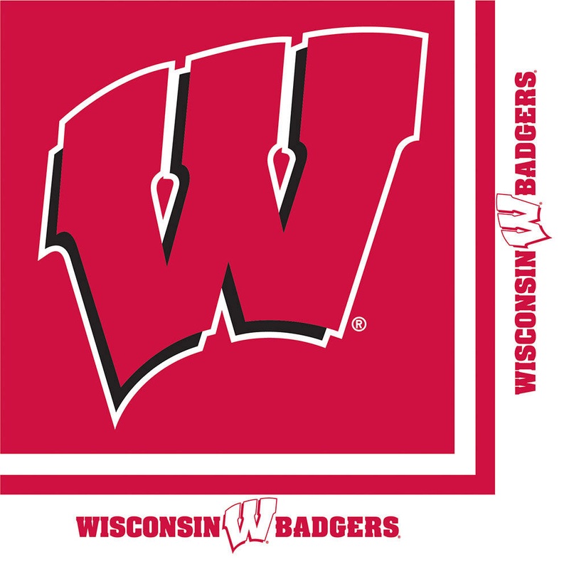 University of Wisconsin Luncheon Napkins (20ct)