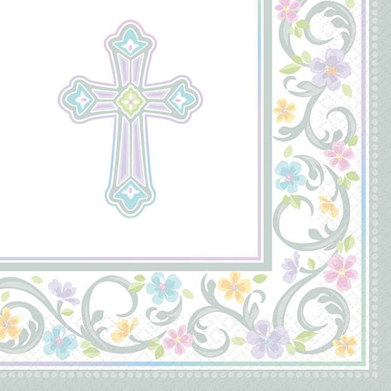 Blessed Day Beverage Napkins (36ct)