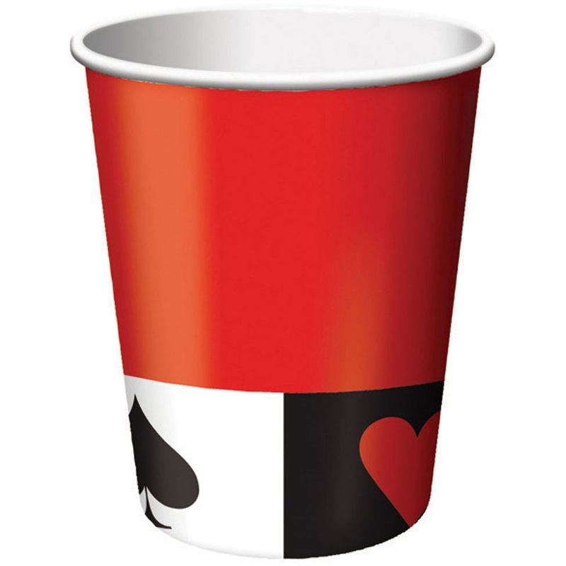 Card Night 9oz Cups (8ct)