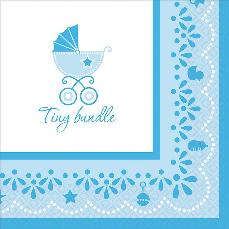 Celebrate Baby Boy Luncheon Napkins (36ct)