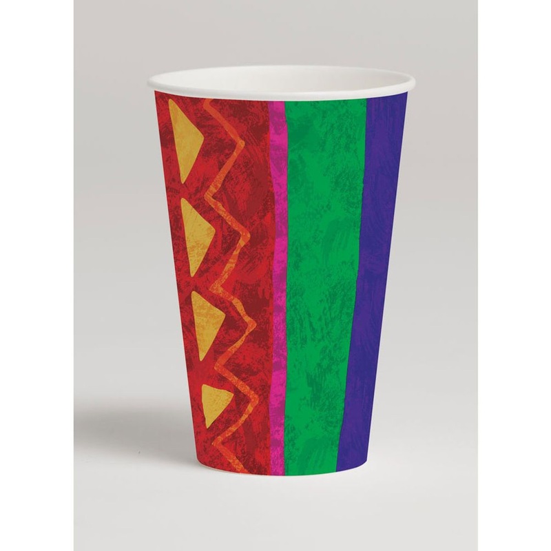 Festive Fiesta 12oz Cups (8ct)