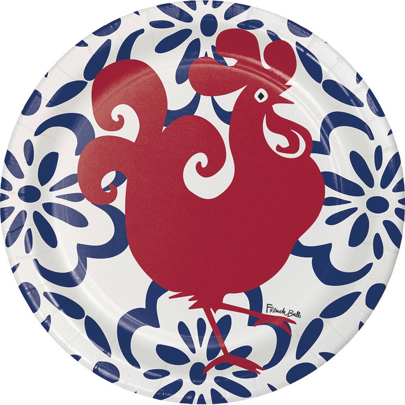 French Bull Amigo Banquet Plates (10ct)